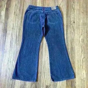 CK Calvin Klein 100%cotton flare leg  jeans women's size 13